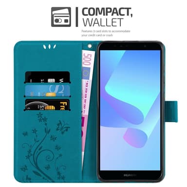 Honor 7A / Huawei Y6 PRIME 2018 Plånboksfodral Skal