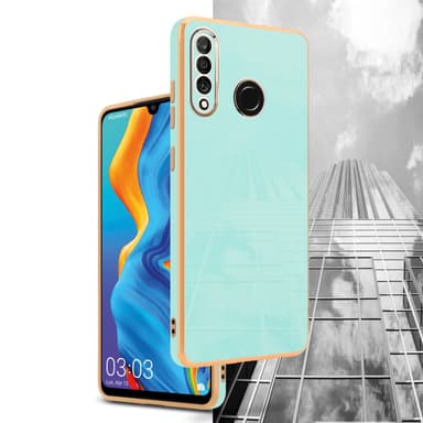 Huawei P30 LITE Skal Fodral Case (Grön)