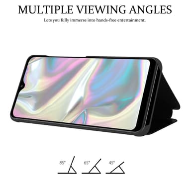 Samsung Galaxy A70e Plånboksfodral Skal (Svart)
