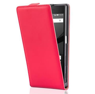 Sony Xperia Z5 Flipfodral Skal (Röd)
