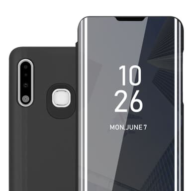 Samsung Galaxy A70e Plånboksfodral Skal (Svart)