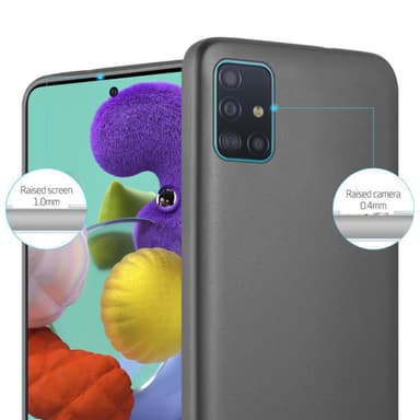 Skal Samsung Galaxy A71 5G Fodral Case (Grå)