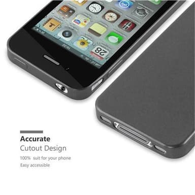 Skal iPhone 4 / 4S Fodral Case (Grå)