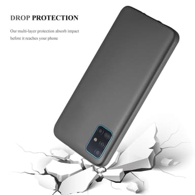Skal Samsung Galaxy A71 5G Fodral Case (Grå)