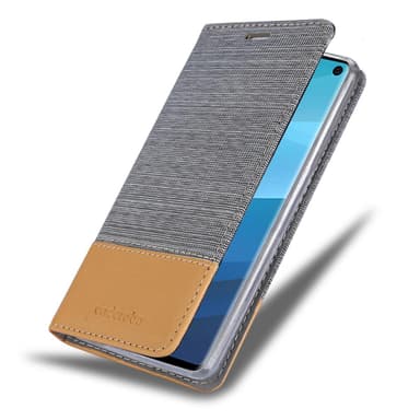 Samsung Galaxy S10 5G Plånboksfodral Skal (Grå)