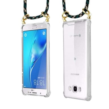 Samsung Galaxy J7 2016 Skal Fodral Kedja (Brun)