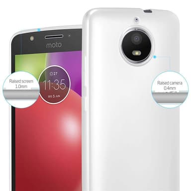 Skal Motorola MOTO E4 Fodral Case (Silver)