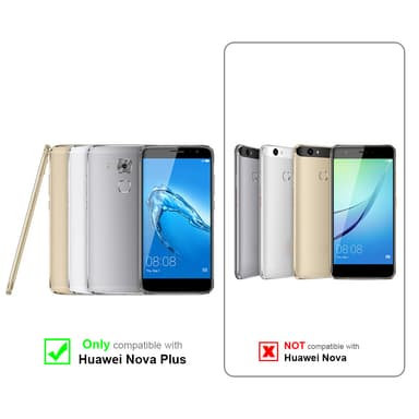 Huawei NOVA PLUS Skal Fodral Case (Röd)