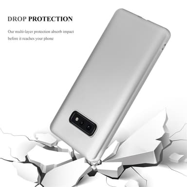 Skal Samsung Galaxy S10e Fodral Case (Silver)