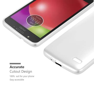 Skal Motorola MOTO E4 Fodral Case (Silver)