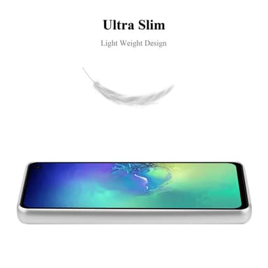 Skal Samsung Galaxy S10e Fodral Case (Silver)