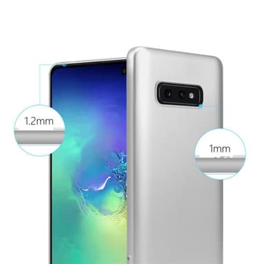Skal Samsung Galaxy S10e Fodral Case (Silver)