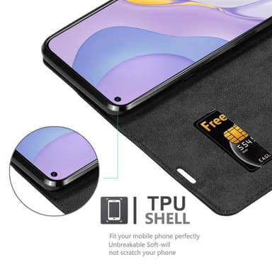 Huawei NOVA 7 5G Skal Fodral Case (Svart)