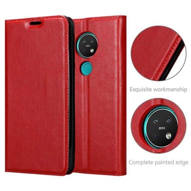 Nokia 7.2 Skal Fodral Case (Röd)