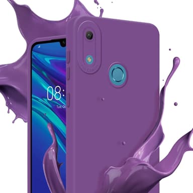 Huawei Y6 2019 Skal Fodral Case (Lila)