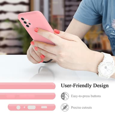 Samsung Galaxy A32 4G Skal Fodral Case (Rosa)