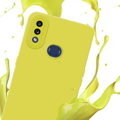 Samsung Galaxy A10s / M01s Skal Fodral Case (Gul)