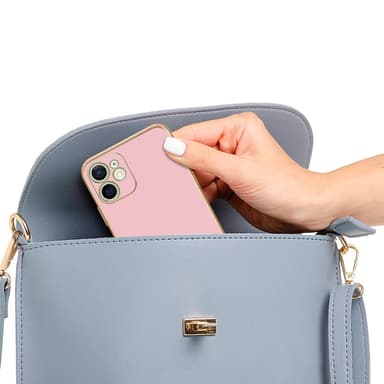 iPhone 12 Skal Fodral Case (Rosa)