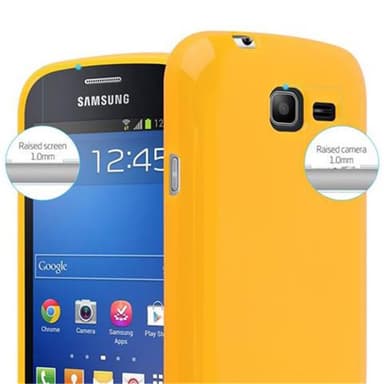 Samsung Galaxy TREND LITE Skal Fodral Case (Gul)