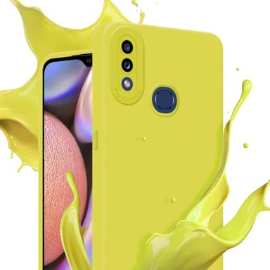 Samsung Galaxy A10s / M01s Skal Fodral Case (Gul)