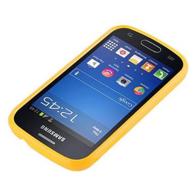 Samsung Galaxy TREND LITE Skal Fodral Case (Gul)