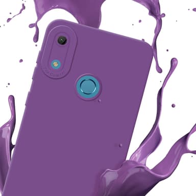 Huawei Y6 2019 Skal Fodral Case (Lila)