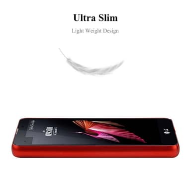 LG X SCREEN Skal Fodral Case (Röd)
