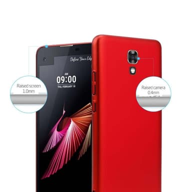 LG X SCREEN Skal Fodral Case (Röd)
