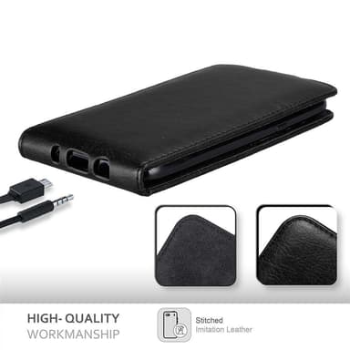 Samsung Galaxy J5 2015 Flipfodral Skal (Svart)