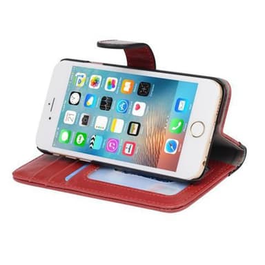 Plånboksfodral iPhone 6 / 6S Skal (Röd)
