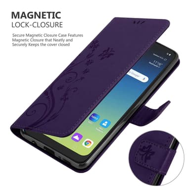 LG K40S Plånboksfodral Skal (Lila)