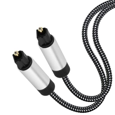 Digital ljudkabel 2m Toslink kabel kabel för stereo