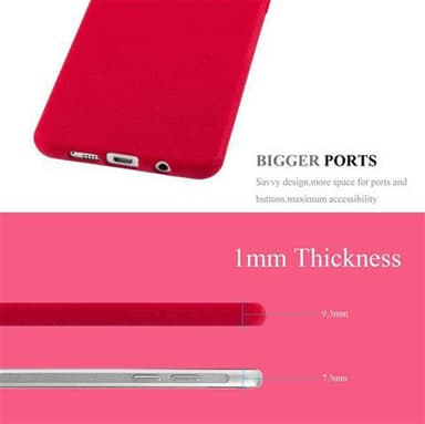 Skal Samsung Galaxy A3 2016 Fodral Case (Röd)