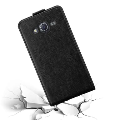 Samsung Galaxy J5 2015 Flipfodral Skal (Svart)