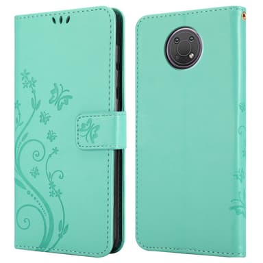 Nokia G10 / G20 Plånboksfodral Skal (Turkos)