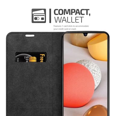 Samsung Galaxy A42 4G Skal Fodral Case (Svart)