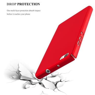 Huawei P8 LITE 2015 Skal Fodral Case (Röd)