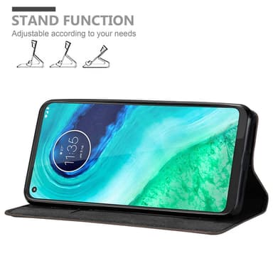 Motorola MOTO G8 Skal Fodral Case (Brun)