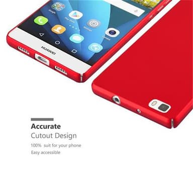 Huawei P8 LITE 2015 Skal Fodral Case (Röd)