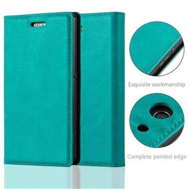 Sony Xperia Z3 COMPACT Skal Fodral Case (Turkos)