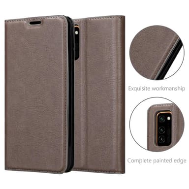 Honor View 30 Skal Fodral Case (Brun)