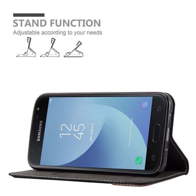 Samsung Galaxy J7 2017 Skal Fodral Case (Svart)