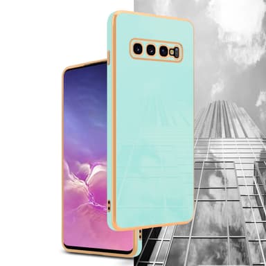 Samsung Galaxy S10 PLUS Skal Fodral Case (Grön)
