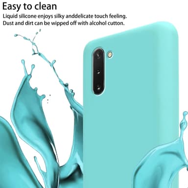 Samsung Galaxy NOTE 10 Skal Fodral Kedja (Turkos)