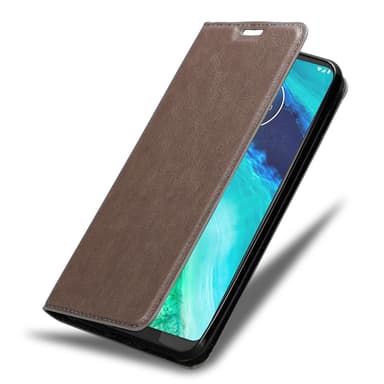 Motorola MOTO G8 Skal Fodral Case (Brun)