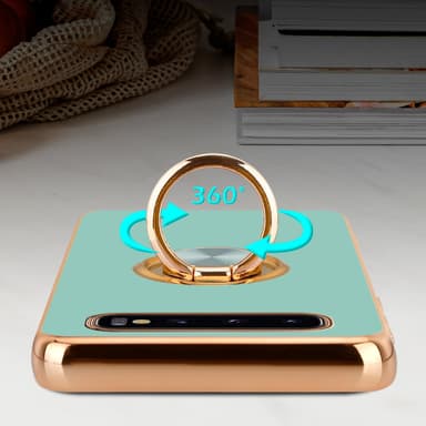 Samsung Galaxy S10 4G Skal Fodral Case (Turkos)