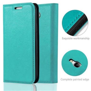 Samsung Galaxy S4 MINI Skal Fodral Case (Turkos)