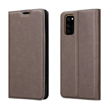 Honor View 30 Skal Fodral Case (Brun)