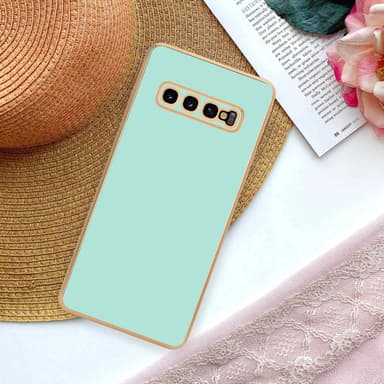 Samsung Galaxy S10 PLUS Skal Fodral Case (Grön)