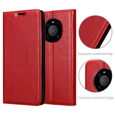 Huawei MATE 40 PRO Skal Fodral Case (Röd)